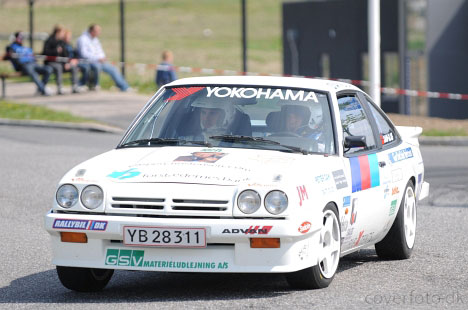 Glimt fra Rallysprint på Regnbueringen
(Foto: Jimmy Lerche (Coverfoto.dk))